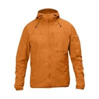 fjllrven high coast wind jacket seashell orange