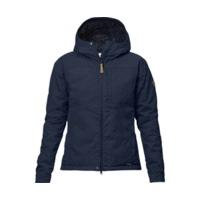 fjllrven kiruna padded jacket w dark navy