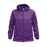 fjllrven abisko windbreaker jacket w purple