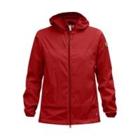 fjllrven abisko windbreaker jacket w red