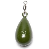 Fladen Pear Sinker 1.5oz - Green, Green