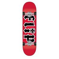 Flip HKD Red Complete Skateboard - Red/Black, 7.5 Inch