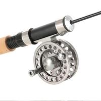 Fly Fishing Ice Fishing Reel 2+1 BB Ball Bearing Gear Ratio 1:1 Fly Reel Right/Left Handed Aluminum Alloy Fly Reels Fishing Tackle