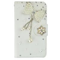 Flip Ultra Thin Handmade Bling Butterfly Crystal Diamond Synthetic Leather Wallet Case For Samsung Galaxy Note5 4 3