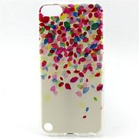 Flower Painting Pattern TPU Soft Case for iPod Touch 5