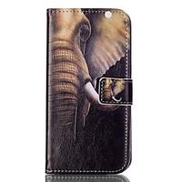 Flip elephant\'s trunk PU leather wallet case cover for Samsung GalaxyS7 edge / S7 / S6 edge plus / S6 edge /S6