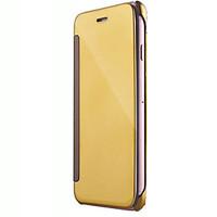 Flip Mirror Plating Material PC Phone Case for iPhone 7 7 Plus 6s 6 Plus