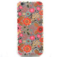 Flower HD Pattern Embossed Acrylic Material TPU Phone Case For iPhone 7 7 Plus 6s 6 Plus