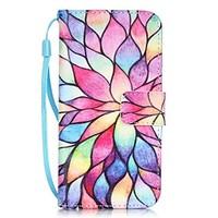 Flower Pattern Material PU Card Holder Leather for iPhone 7 7 Plus 6s 6 Plus SE 5s 5 5C 4S