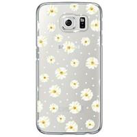 Flower TPU Soft Ultra-thin Soft Back Cove for Samsung Galaxy S7 edge / S7 / S6 edge plus / S6 edge / S6 / S5/S4