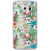 flamingos tile pattern soft ultra thin tpu back cover for samsung gala ...