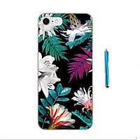 flowers and green leaves pattern soft tpu bumper case for apple iphone ...