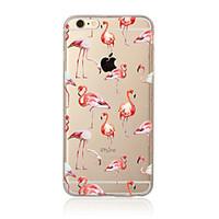 flamingo pattern tpu soft case cover for apple iphone 7 7 plus iphone  ...