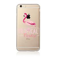 Flamingo Pattern TPU Soft Case Cover for Apple iPhone 7 7 Plus iPhone 6 6 Plus iPhone 5 5C iPhone 4