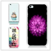 Flowers Pattern PC Phone Case Back Cover Case for iPhone5C