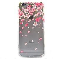 Flower HD Pattern Embossed Acrylic Material TPU Phone Case For iPhone 7 7 Plus 6s 6 Plus