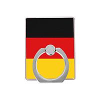 flag of germany pattern plastic ring holder 360 rotating for mobile ph ...