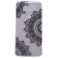 Flower Pattern Frosted TPU Material Phone Case for LG G5
