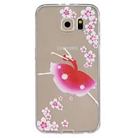 flower girl pattern tpu relief back cover case for galaxy s5galaxy s6g ...
