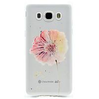 Flowers Pattern TPU High Purity Translucent Openwork Soft Phone Case for Samsung Galaxy J310 J510 J710 G530 G360