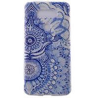 Flower Pattern Frosted TPU Material Phone Case for LG G5