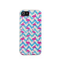 Flamingos Pattern Hard Cover for iPhone 5 Case for iPhone 5 S