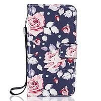Flower PU Leather Wallet for Samsung Galaxy S4Mini S5 S6 S7 S7Edge