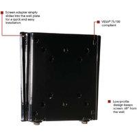 Flat-to-wall Mount For LCD Screens 10" - 24"
