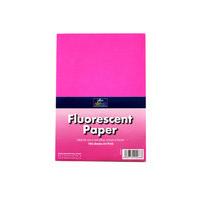 FLUORESCENT COPIER PPR A4 PNK PK100