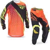 fly racing 2017 kinetic mesh trifecta motocross jersey amp pants flo o ...