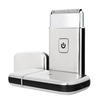 Flo USB Travel Shaver with Cable Silver