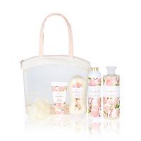 floral collection magnolia toiletry bag