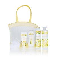 floral collection honeysuckle toiletry bag