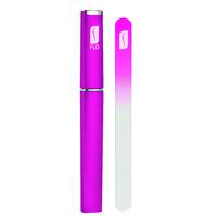 Flo Crystal Travel Nail File Fuchsia Medium 14cm