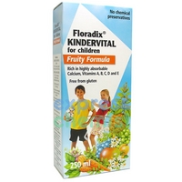 Floradix Kindervital For Children Fruity Formula 250ml