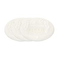 floris london white rose luxury soap 3x100g