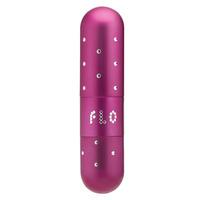 Flo Refillable Perfume Atomiser Crystal Cut 5ml Pink