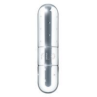 flo refillable perfume atomiser crystal cut 5ml silver