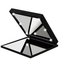 Flo Mirrors Soft Touch Celebrity LED Black Mirror