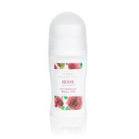 floral collection rose roll on deodorant