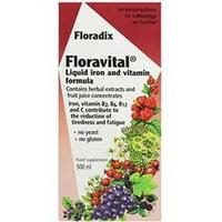 floradix floravital yeast and gluten free 500ml bottles