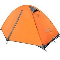 FlyTop 1 person Tent Double One Room Camping Tent >3000mm OxfordMoistureproof/Moisture Permeability Waterproof Breathability Heat