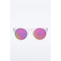 flat top round mirrored sunglasses assorted