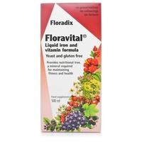Floradix Floravital Yeast And Gluten Fr 250ml (1 x 250ml)