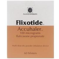 Flixotide Accuhaler (Fluticasone Propionate) 100 Micrograms