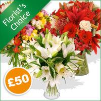 Florist\'s Choice £50 - flowers