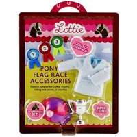 Flag Race Accessory Set for Lottie Doll