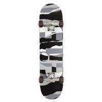 Flip Odyssey Torn Mini Complete Skateboard - Greyscale 7.25\