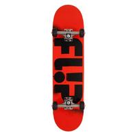 Flip Odyssey Stencil Complete Skateboard - Red 7.88\