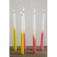 fluorescent ombre candle stick set assorted